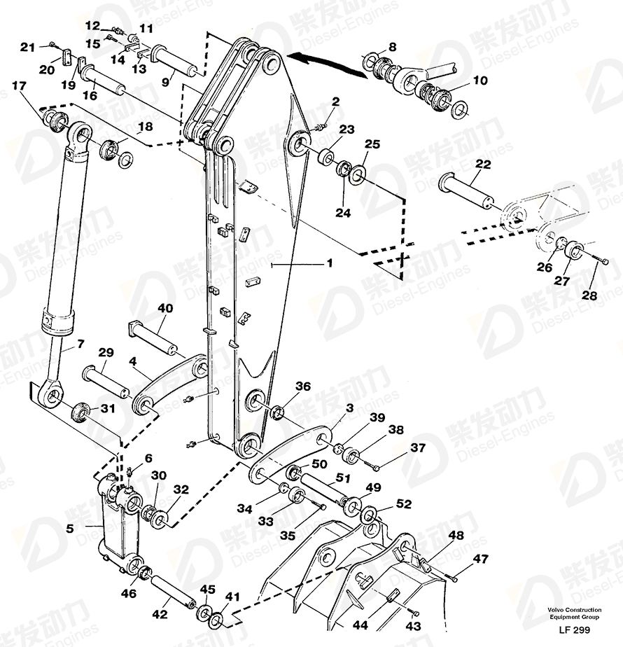 VOLVO Sealing 11194516 Drawing