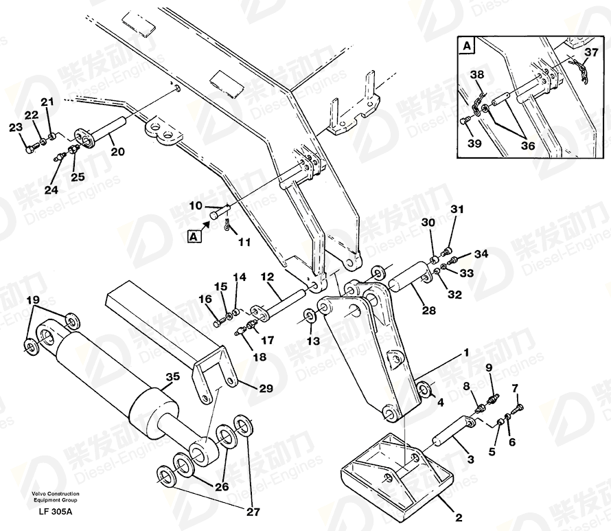 VOLVO Screw 13946501 Drawing