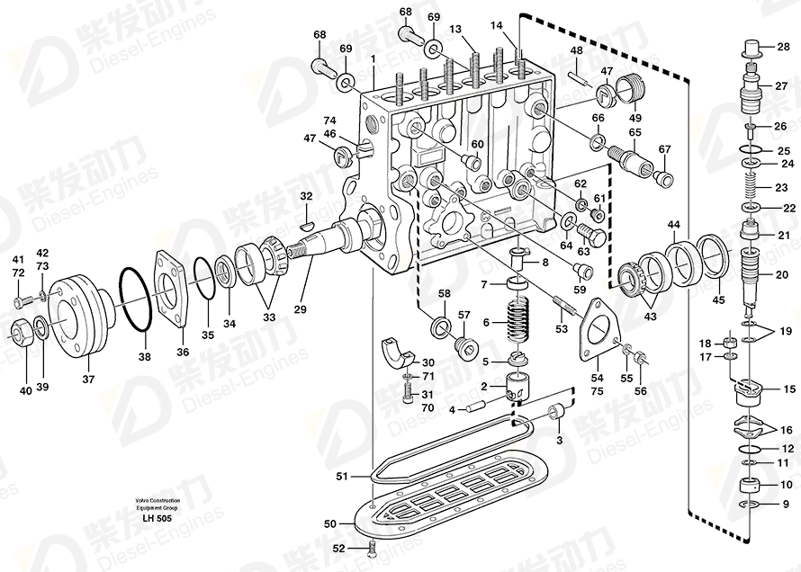 VOLVO Shim 240036 Drawing