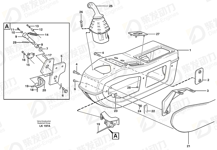 VOLVO Cross recessed screw 956064 Drawing