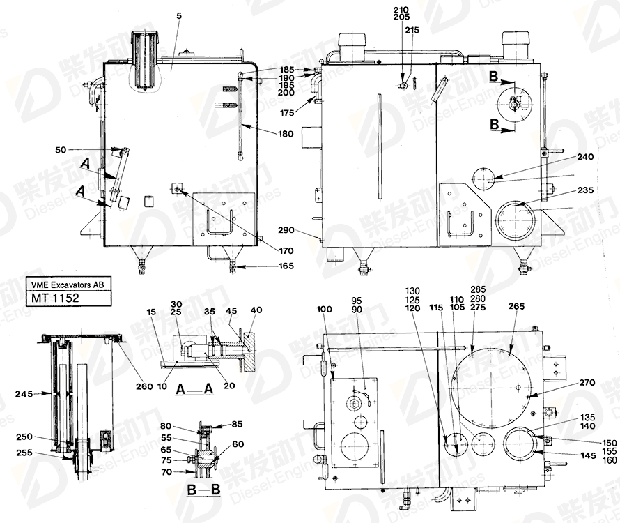 VOLVO Hexagon screw 955512 Drawing