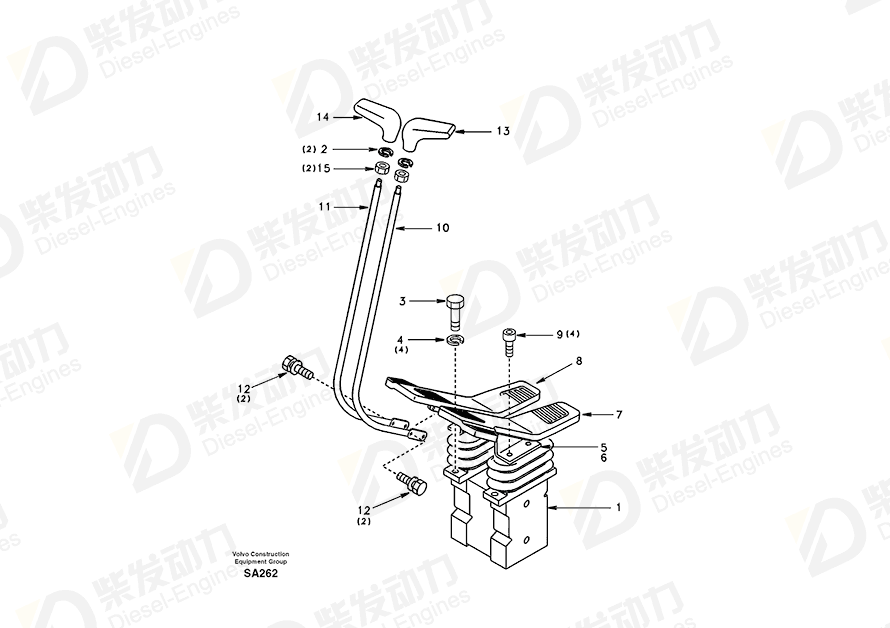 VOLVO Cover SA1148-01431 Drawing