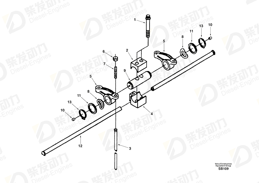VOLVO Washer SA3907206 Drawing