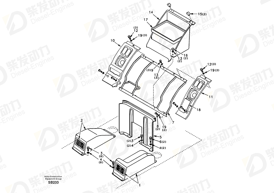 VOLVO Bolt SA9041-11006 Drawing