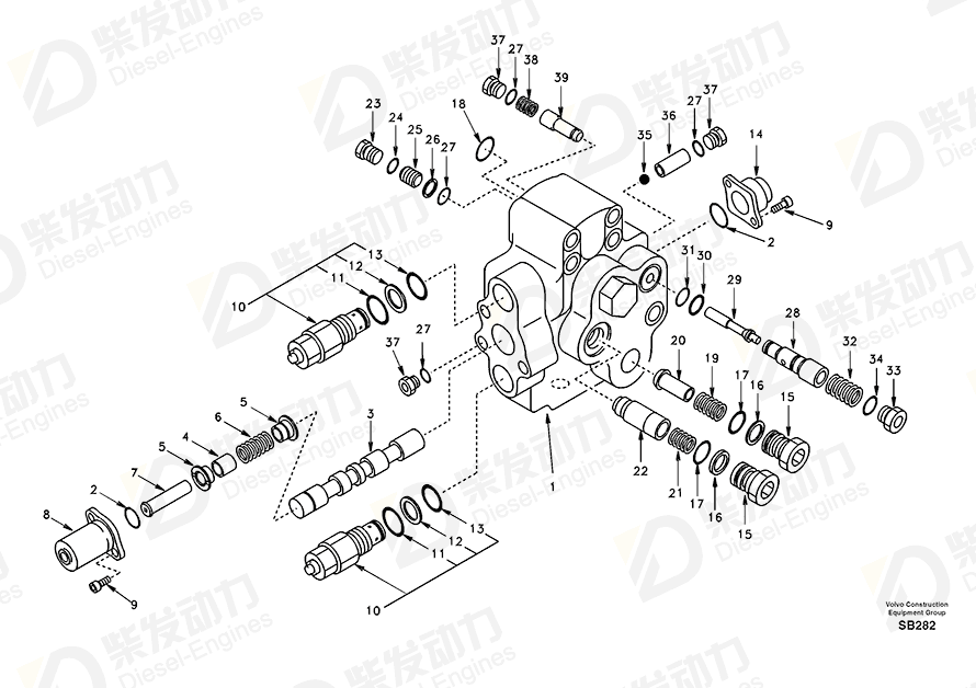 VOLVO Spring SA8230-12960 Drawing VOLVO Spring SA8230-12960 Drawing