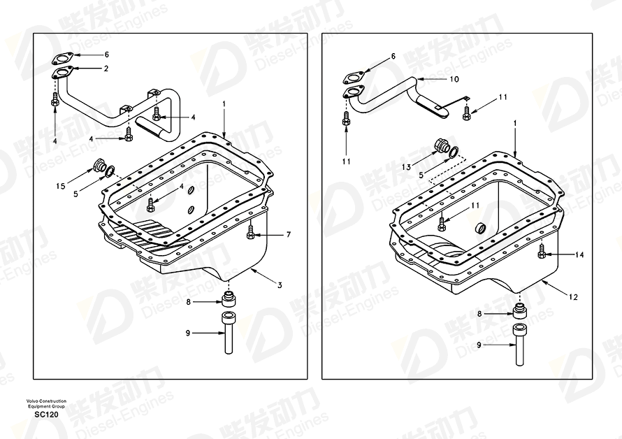VOLVO Plug SA3282266 Drawing