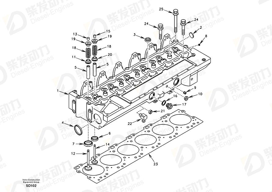 VOLVO Sealing SA3919038 Drawing