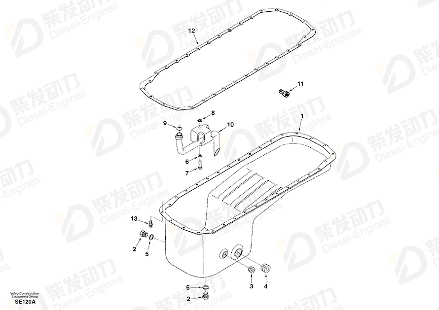 VOLVO Plug SA3895718 Drawing