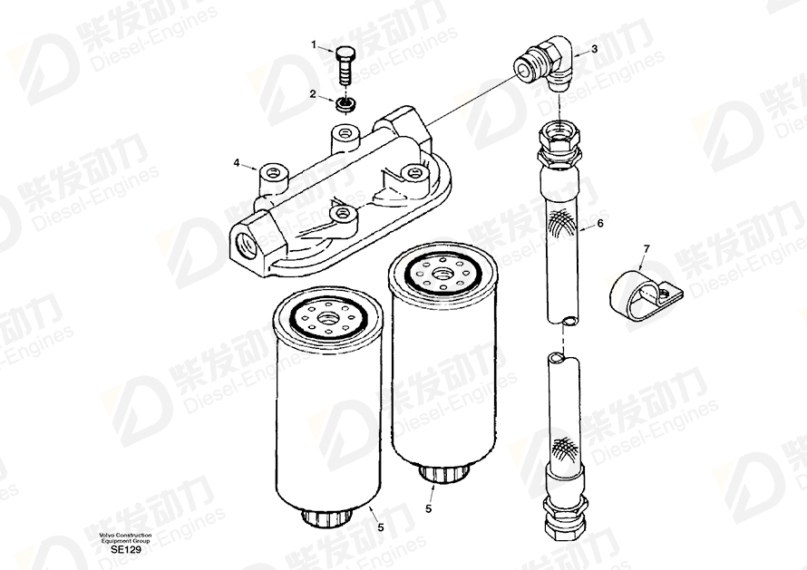 VOLVO Head SA212013 Drawing