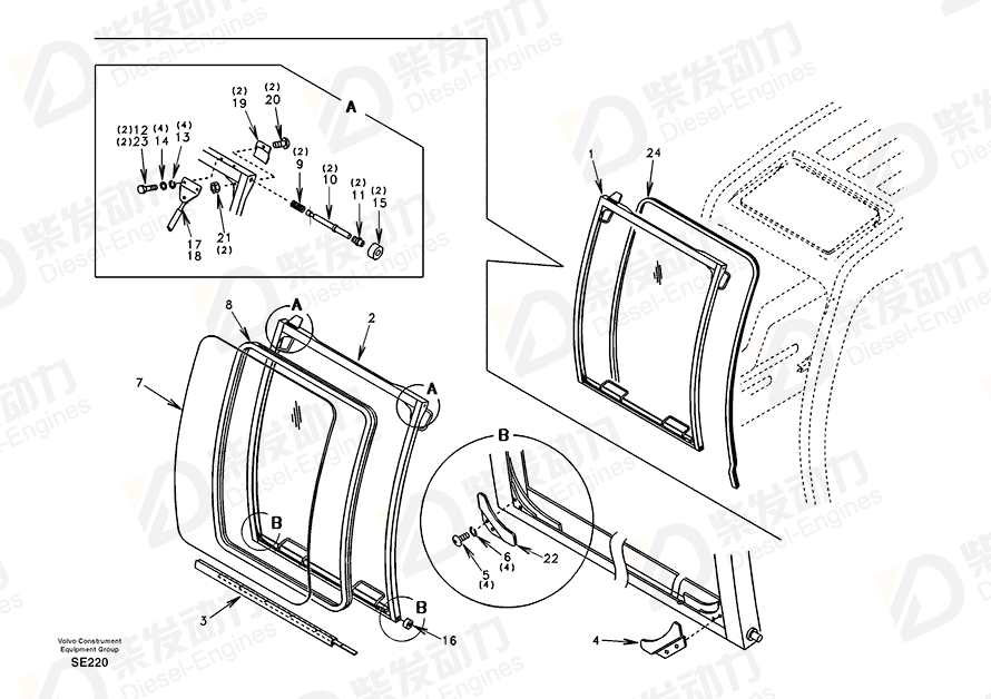 VOLVO Nut SA9111-10600 Drawing VOLVO Nut SA9111-10600 Drawing