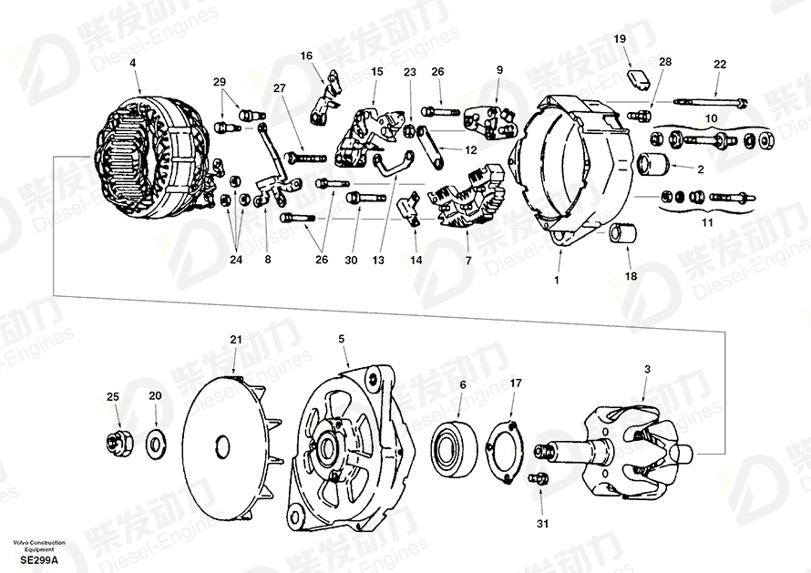 VOLVO Rectifier 14500518 Drawing
