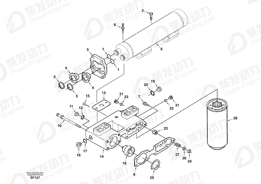 VOLVO Plug SA3202101 Drawing