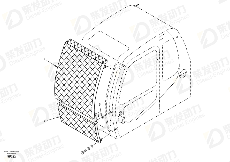 VOLVO Net 14500889 Drawing