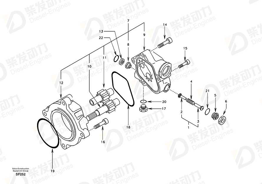 VOLVO Socket SA8230-26260 Drawing