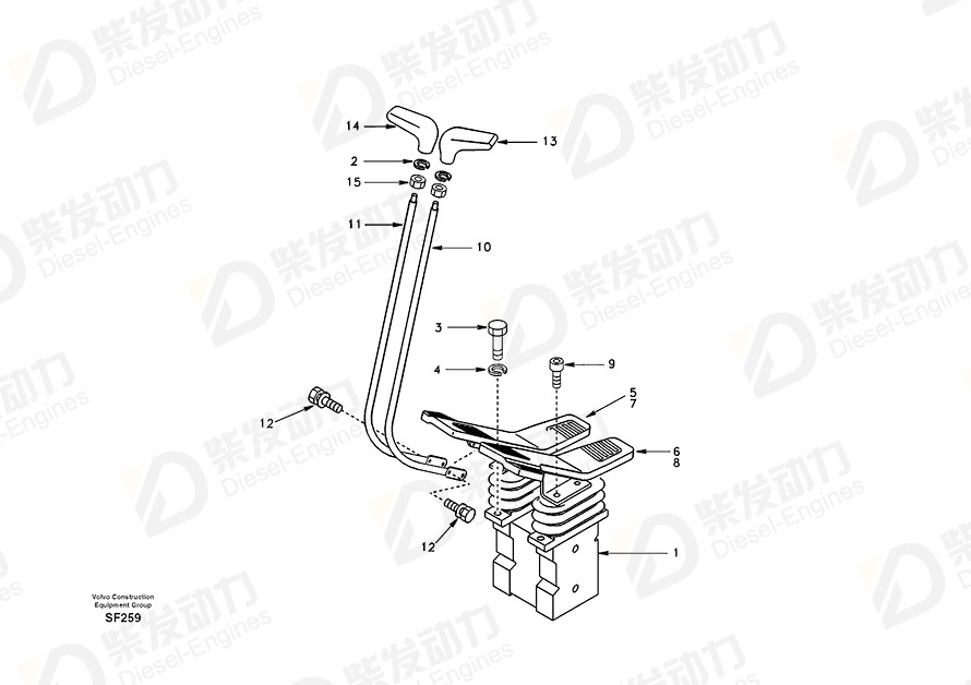 VOLVO Cover SA1148-01441 Drawing