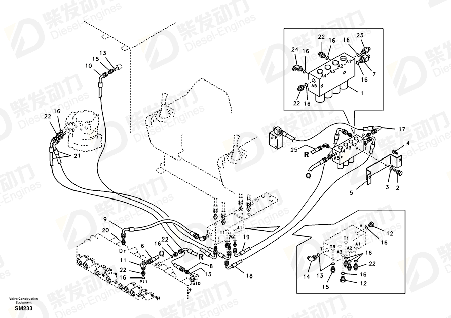 VOLVO Washer 955894 Drawing