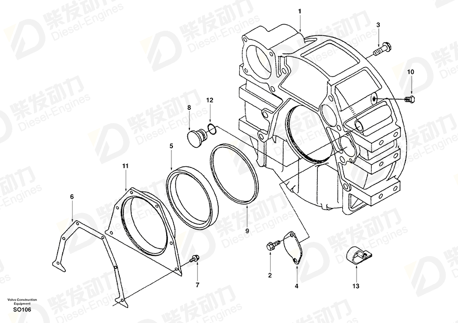 VOLVO Plug SA3910248 Drawing