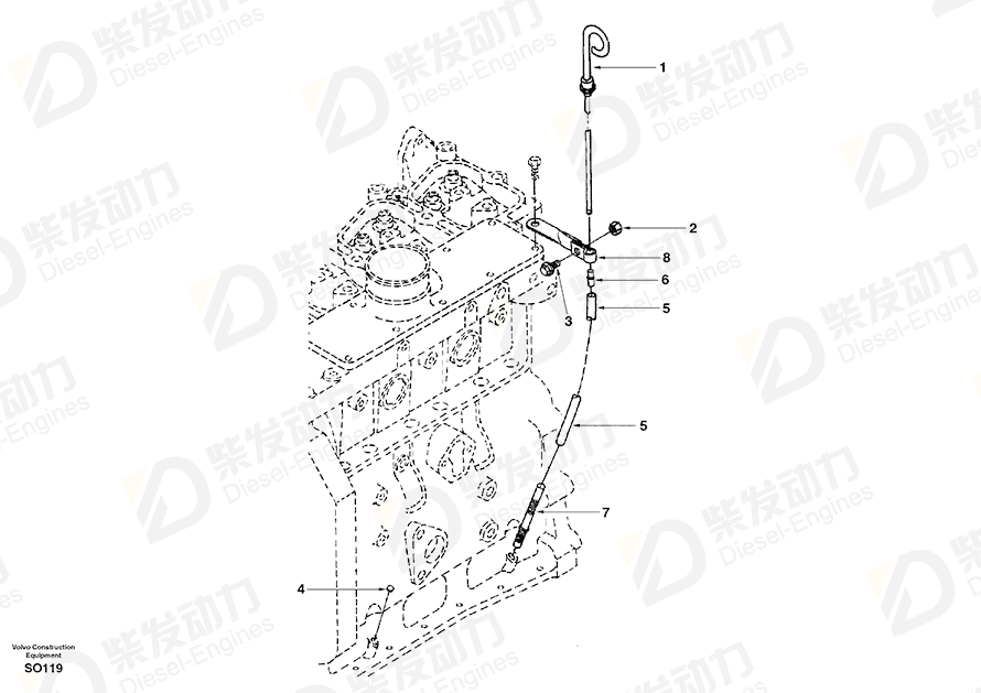 VOLVO Plug SA3900955 Drawing