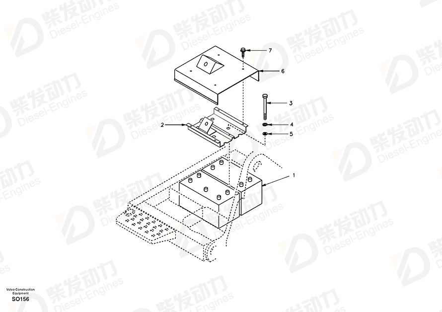 VOLVO Cover SA1121-00331 Drawing