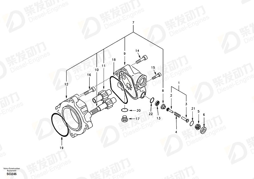 VOLVO Filter SA8230-08770 Drawing VOLVO Filter SA8230-08770 Drawing