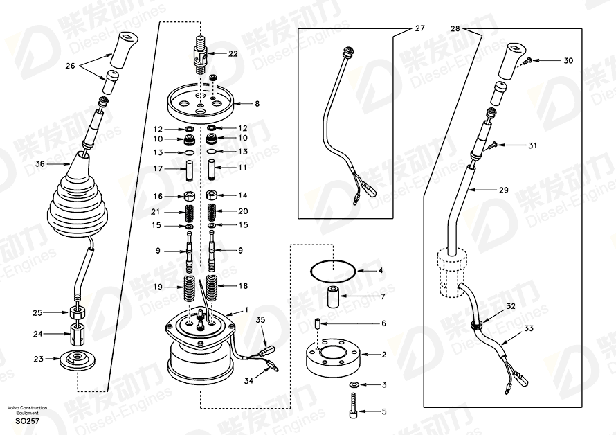 VOLVO ROD SA8230-19810 Drawing