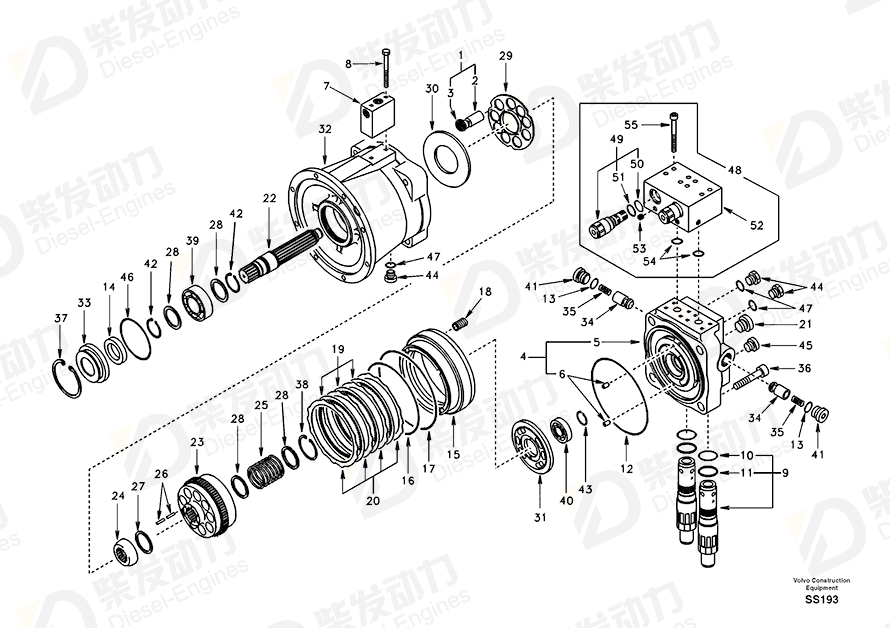 VOLVO Plug 14562621 Drawing