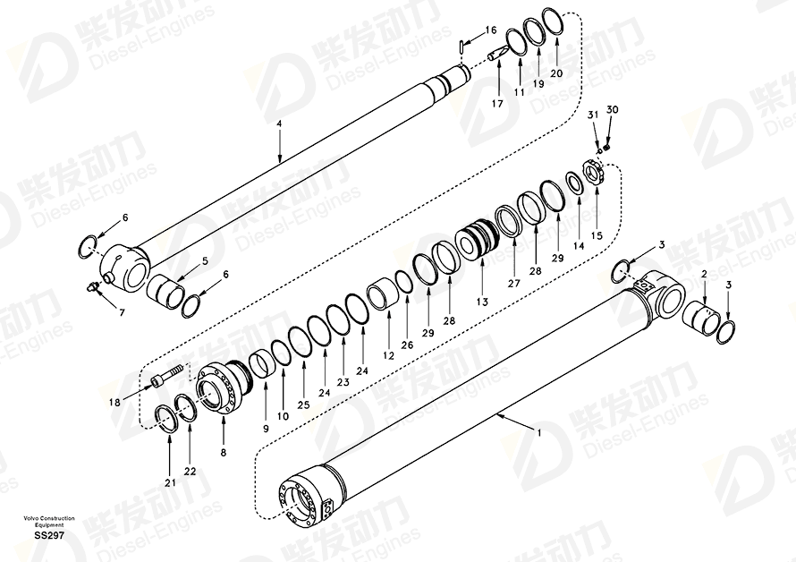 VOLVO SEALING SA9568-01200 Drawing