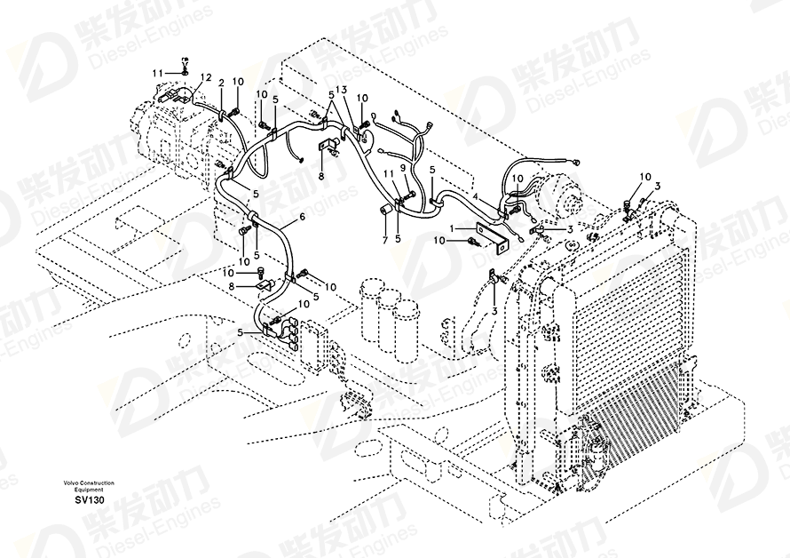 VOLVO Bolt SA9041-20808 Drawing VOLVO Bolt SA9041-20808 Drawing