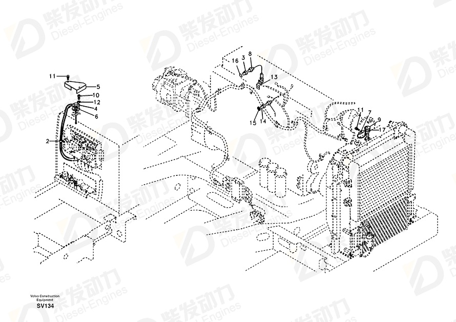 VOLVO Connector 14508643 Drawing
