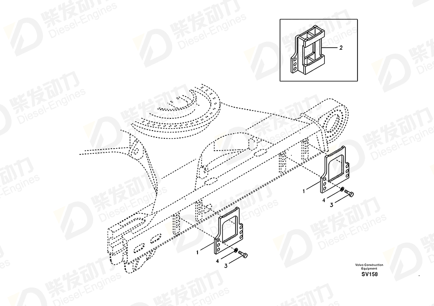 VOLVO Step 14511475 Drawing