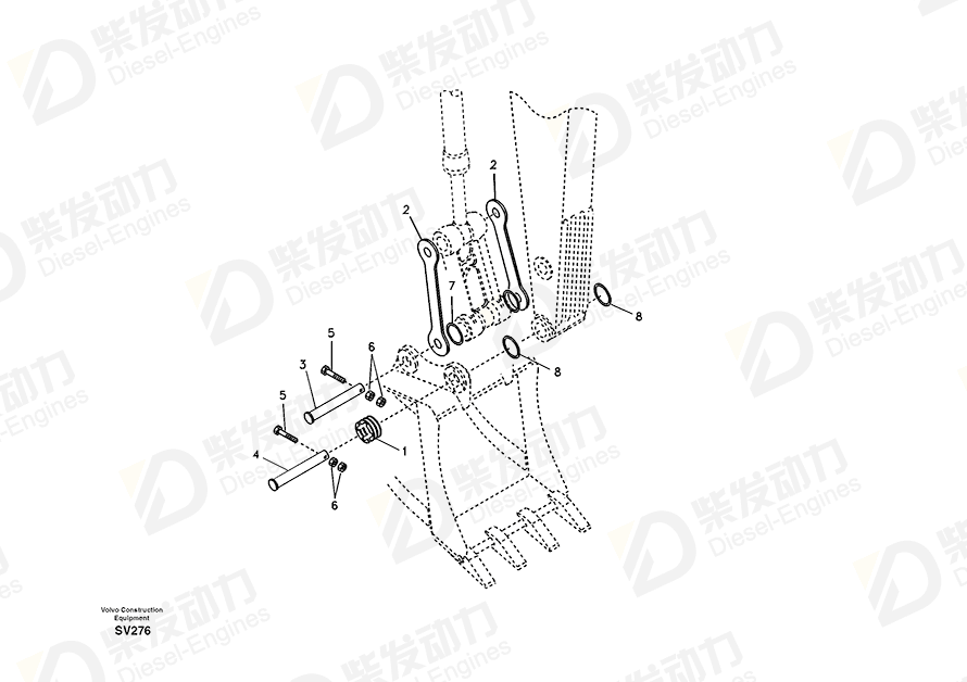 VOLVO Plate 14508402 Drawing