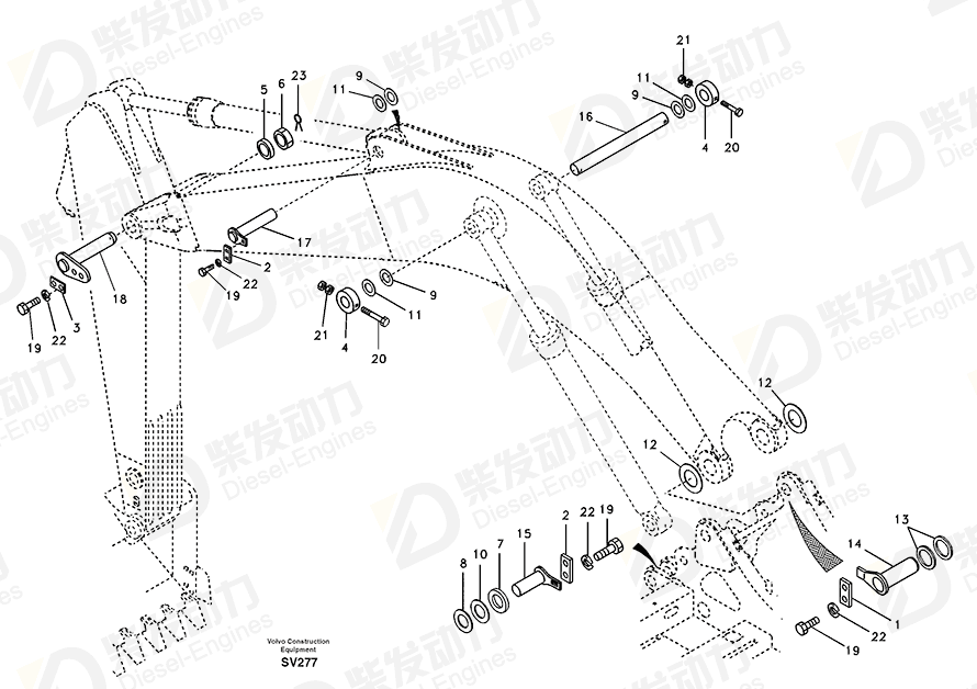 VOLVO SHIM SA1173-02050 Drawing