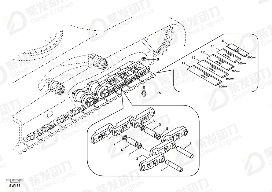 VOLVO Link 14536899 Drawing