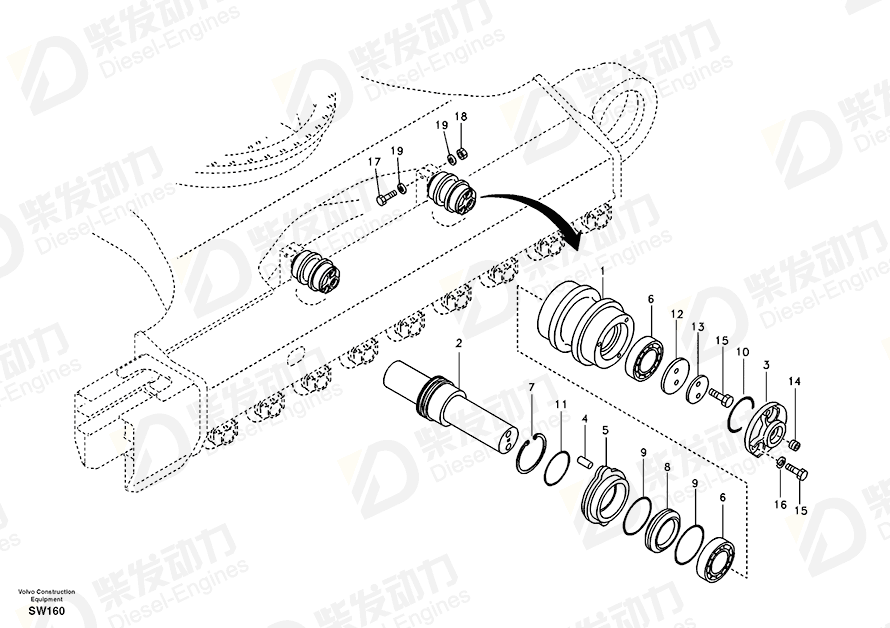 VOLVO Ring SA1081-00230 Drawing VOLVO Ring SA1081-00230 Drawing