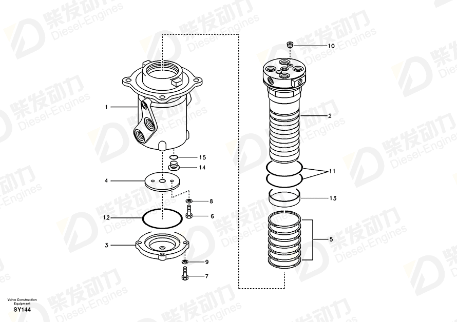 VOLVO Hub SA1146-00071 Drawing VOLVO Hub SA1146-00071 Drawing