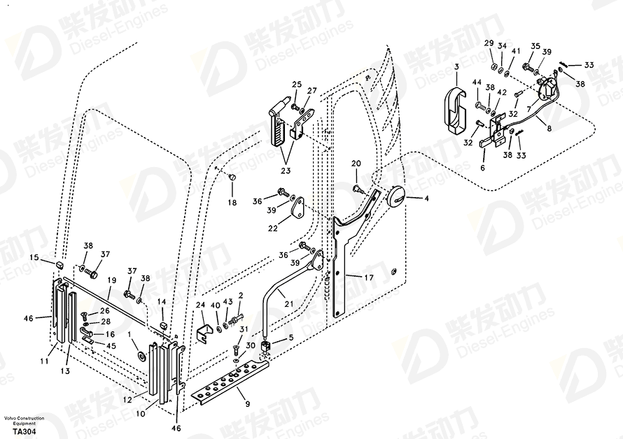 VOLVO Toothed washer 942767 Drawing