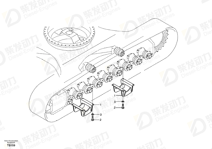 VOLVO Guard 14573188 Drawing