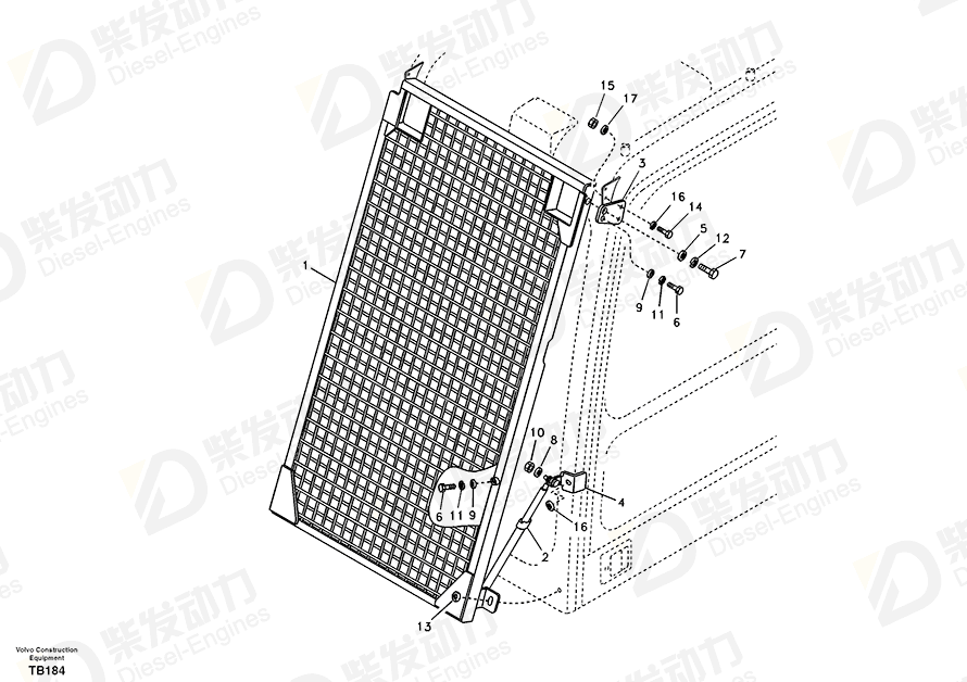 VOLVO Net 14514322 Drawing