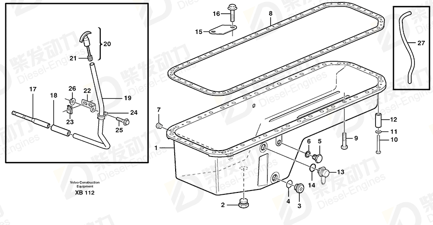 VOLVO Pipe 479328 Drawing