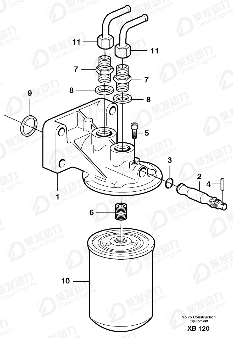 VOLVO Ferrule 980781 Drawing